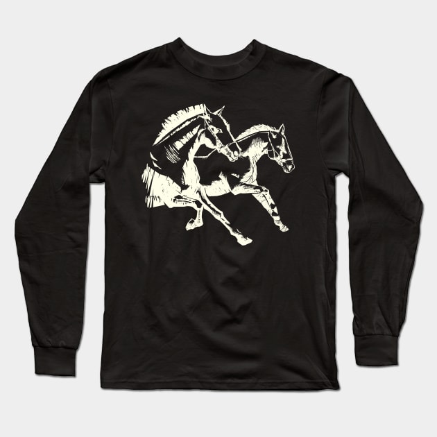 Polo shirt with 2025 two horses